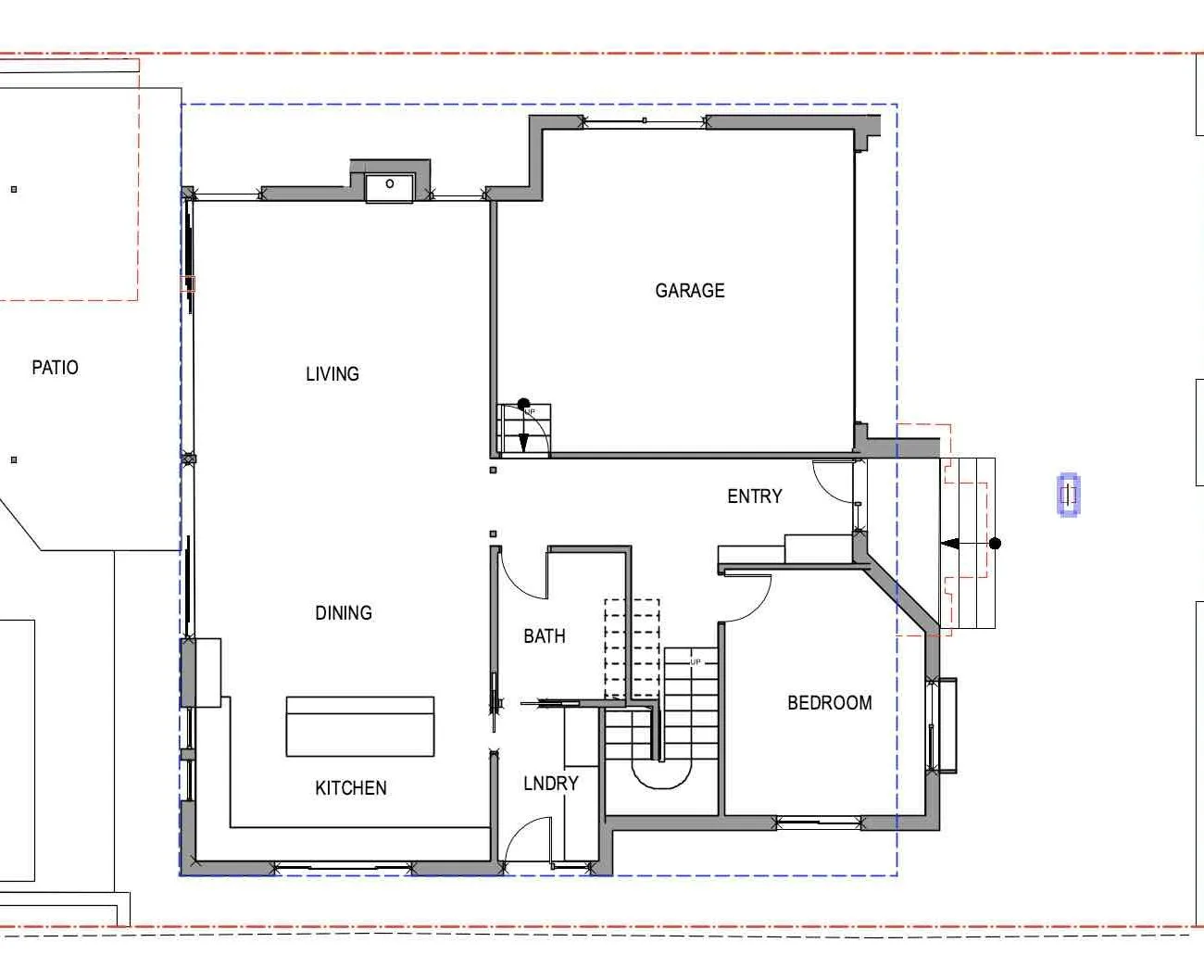 Architectural Concept Plan and Design for apartment renovation