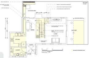 Architectural Concept Plan for apartment renovation